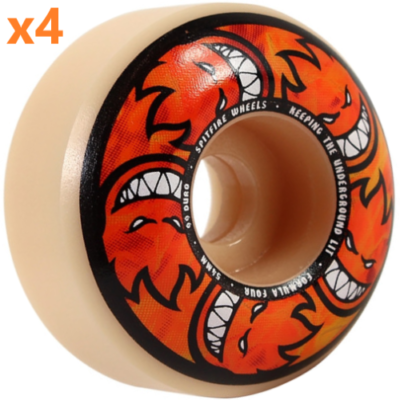 Spitfire F4 Classic Hellfire Multiball 54MM Skateboard Wheels 99a