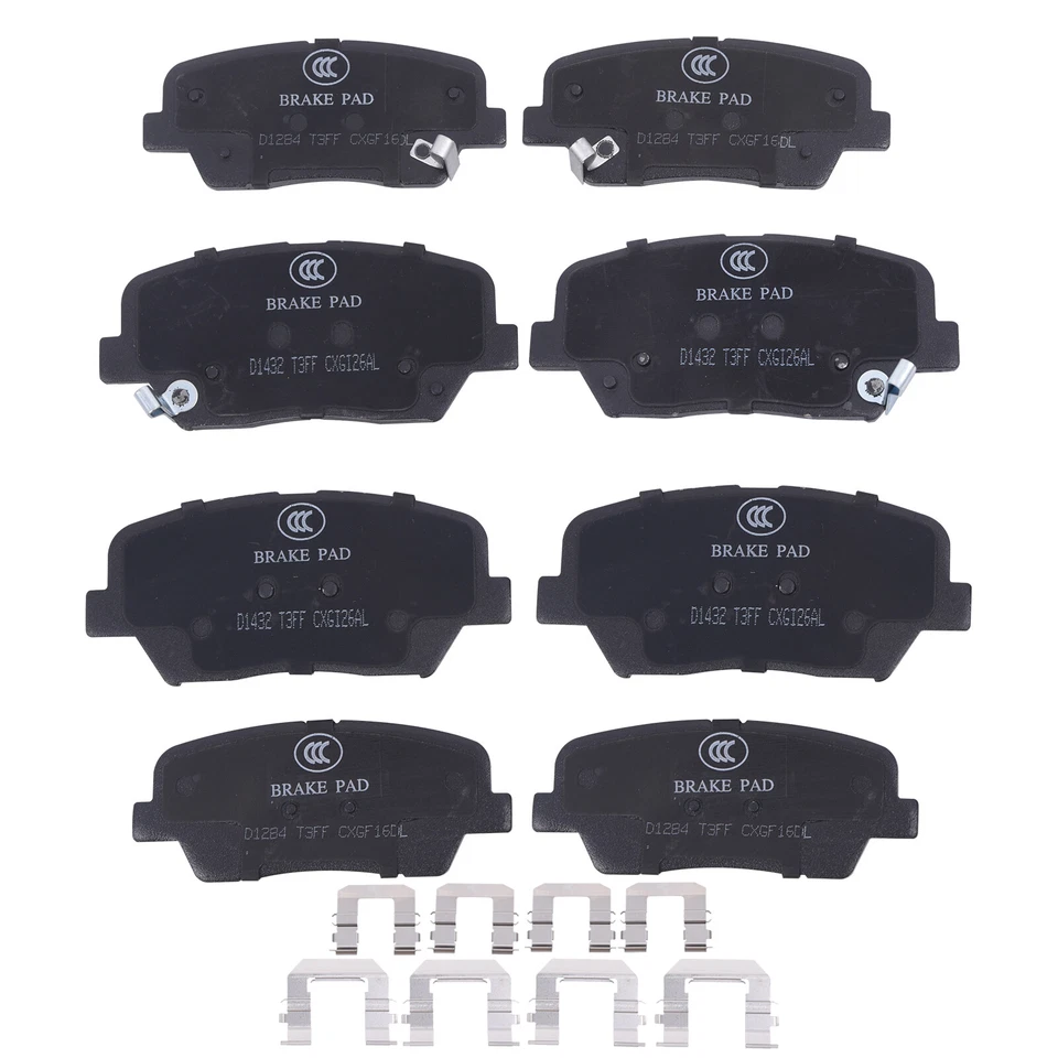 Juego de pastillas de freno delanteras y traseras de cerámica para Kia Sorento 2016-2020 Foto 2 de 4
