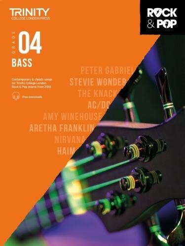 Thumbnail - Trinity College London Rock & Pop 2018 Bass Grade 4 (sheet Music)