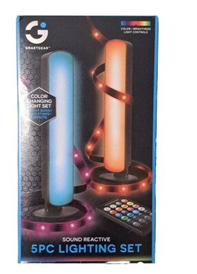 Smartgear Color Changing Light Set Sound Reactive Lights
