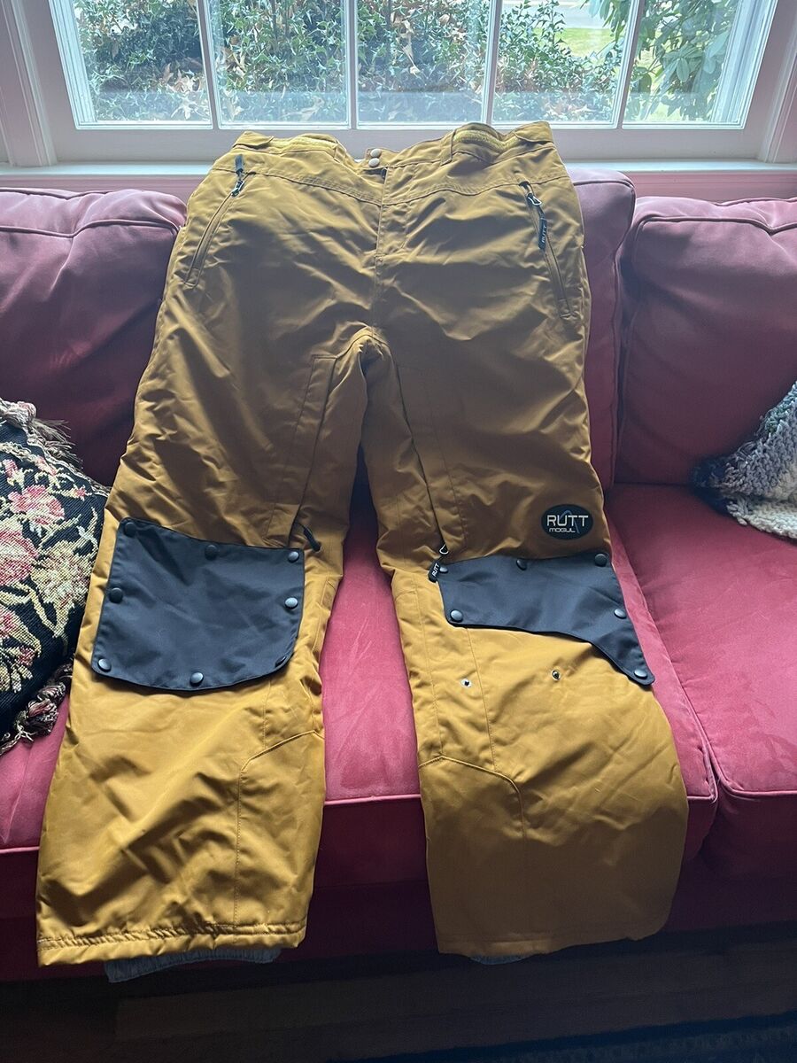 Rutt Insulated Mogul Ski Pants Men L Camel 36 X 32 NWT Rutt Insulated Mogul Ski Pants Men L Camel 36 X 32 NWT