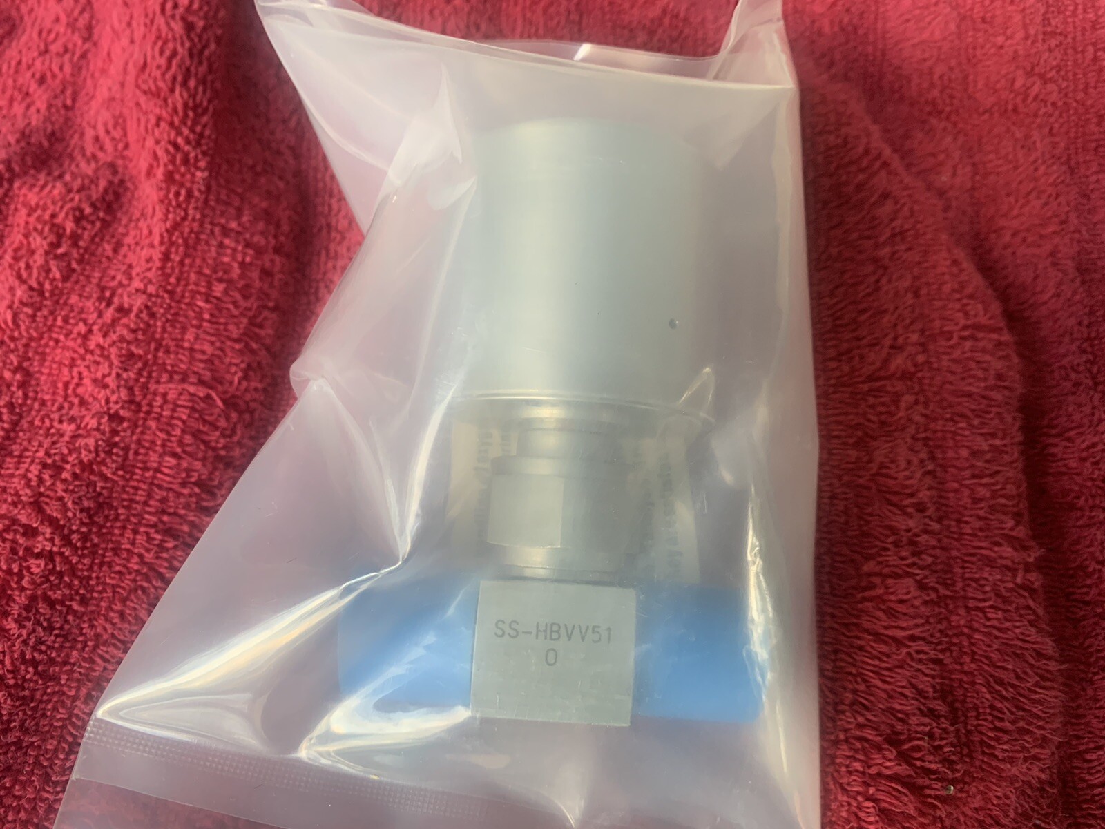 NEW Swagelok Nupro Valve. SS-HBVV51-0. SS-HBVV51-O. In Factory Double Bags.