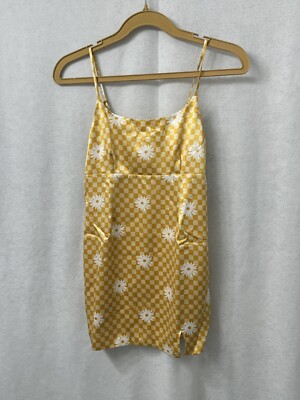 Women's Notch Slip Dress - Wild Fable  Color: Yellow - Size S