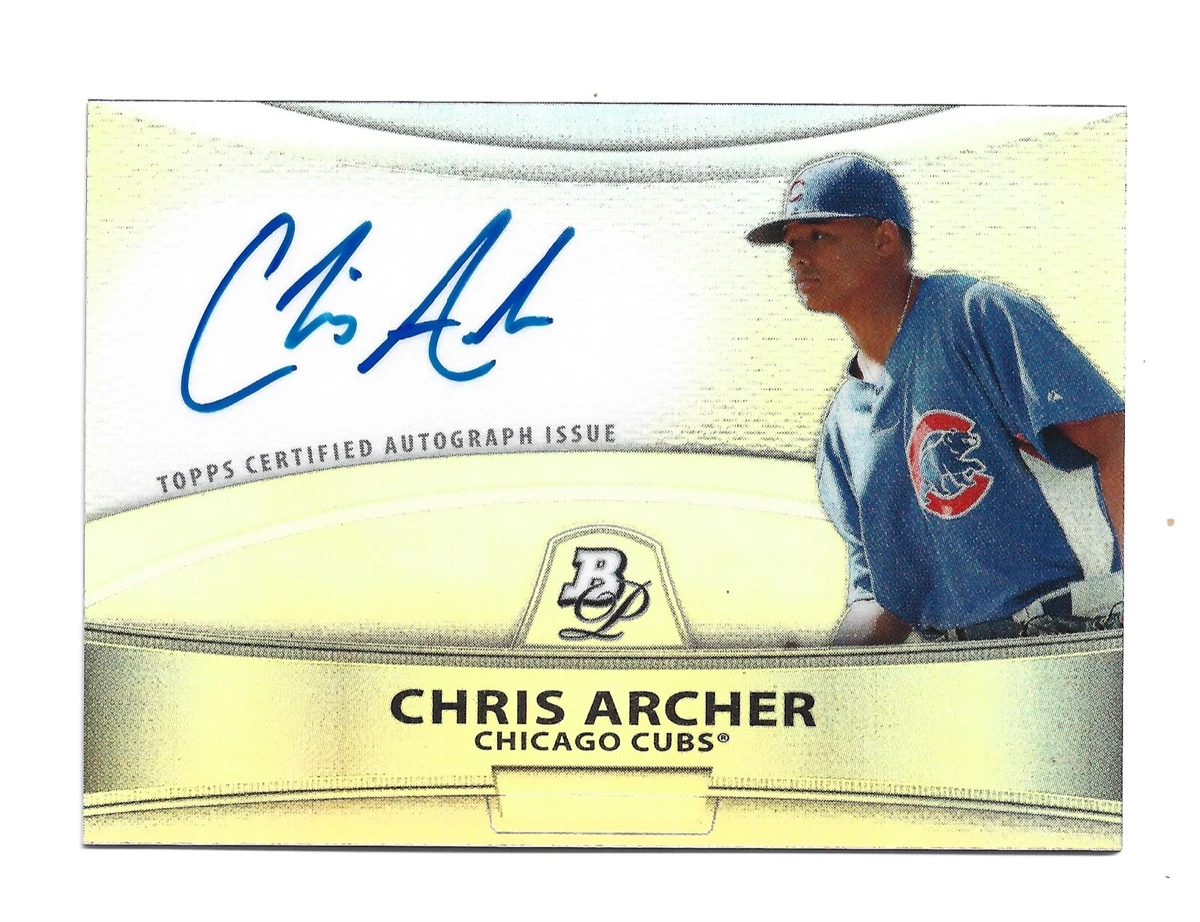 Chris Archer Baseball Sports Trading Cards & Accessories Rookie