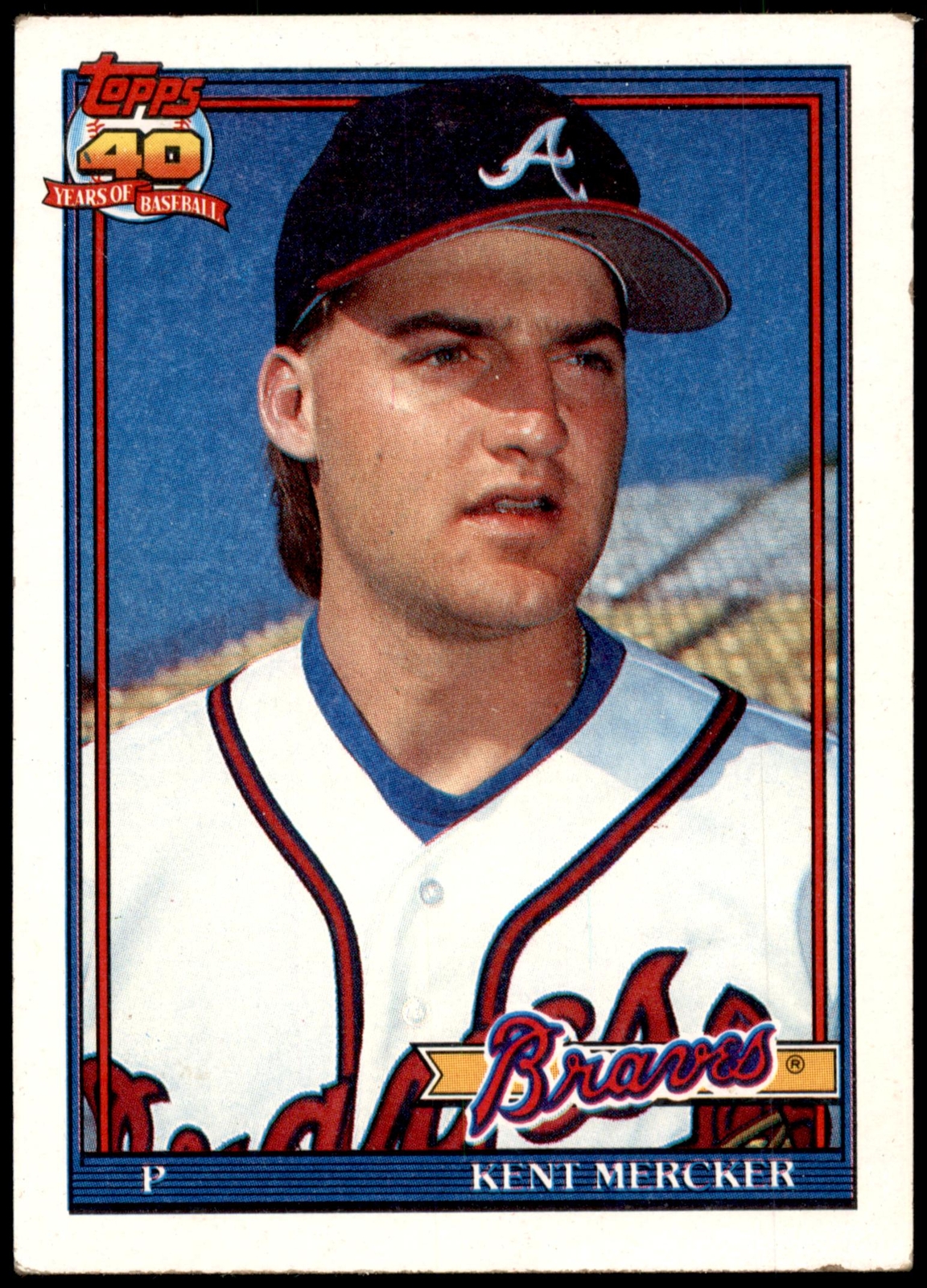 Kent Mercker #772 1991 Topps