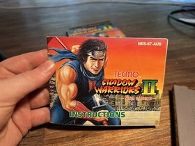 Boxed Nintendo Entertainment System NES Shadow Warriors II 2: Ninja Gaiden