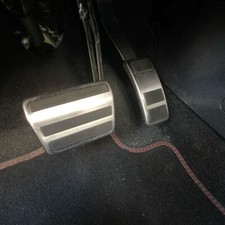 Pedalset Pedale Sport Edelstahl Pedalkappen für Ford Fiesta VII MK7 ab 2017