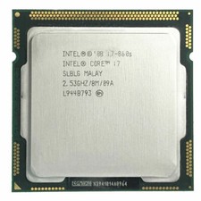 Intel Core i7-860S 2.53 GHz SLBLG Quad-Core 8M Socket 1156 CPU Processor