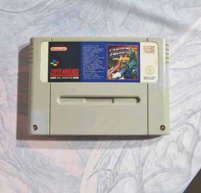 Super Nintendo SNES Captain America and The Avengers