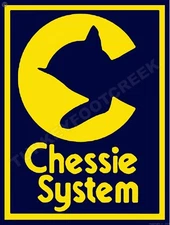 Chessie System 9" x 12" Metal Sign