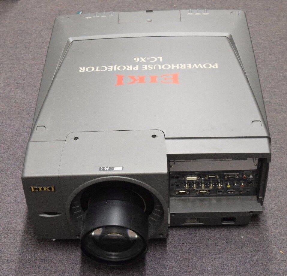 EIKI Powerhouse LC-X6 Projector 6500 ANSI Lumens 1600x1200