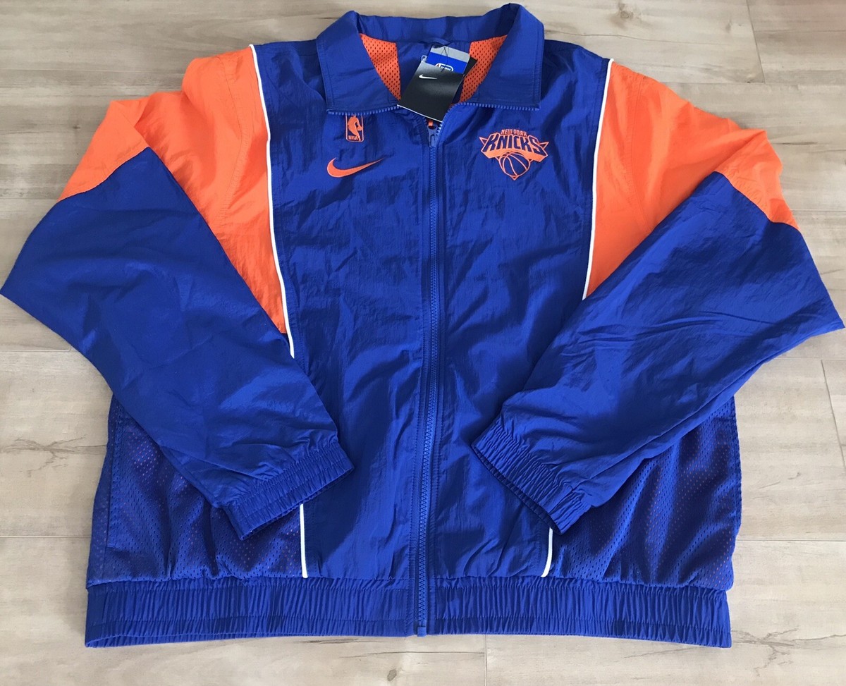 Nike New York Knicks Retro NBA Tracksuit Jacket Men's Size Nike New York Knicks Retro NBA Tracksuit Jacket Men's Size
