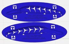 Bandit Deep Walleye Crankbait Lure Painting Stencil PBL-BDW-082