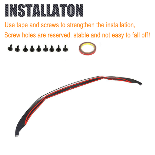 For BMW F80 M3 F82 F83 M4 2014-2019 REAL CARBON Front Bumper Lip Chin Spoiler - Picture 13 of 15