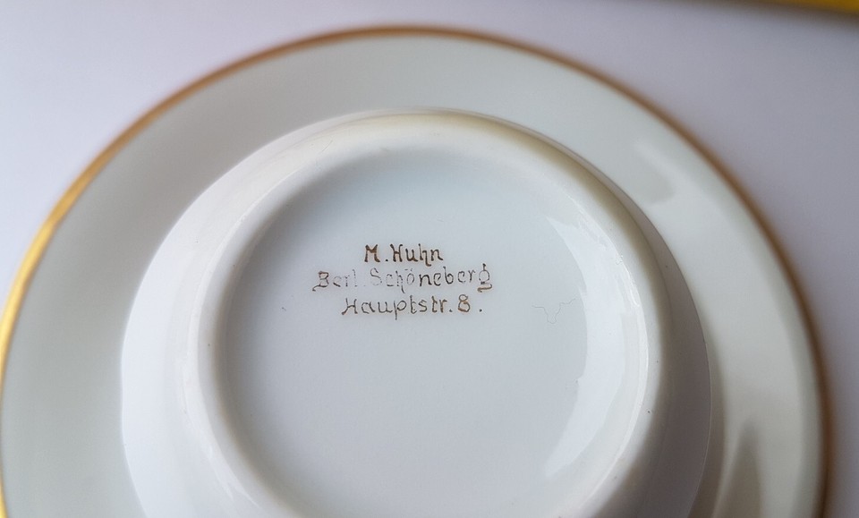 Rare Cup + Saucer With Portrait From Kaiser Wilhelm II Um 1900 K621 eBay