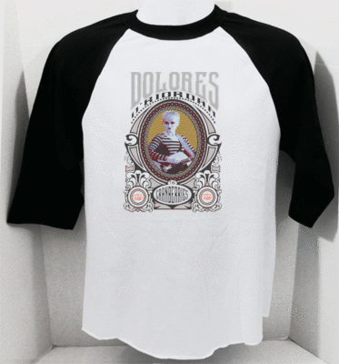 T-shirt Vintage Années 90 The Cranberries - Dolores O'Riordan - Blanc - C162