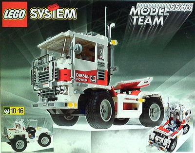 lego model team truck