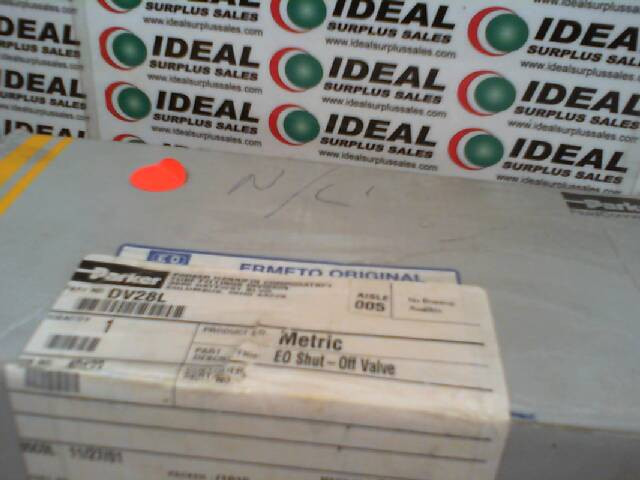 Parker DV28L EO Shut Off Valve-New In Box img