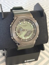 Casio G?Shock GM?2100B?3A ? Metal ?CasiOak? Green Dial ? Excellent Condition