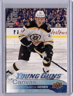 Danton Heinen Young Guns Canvas #C101 2016-17 Upper Deck UD Series 1 [M029]