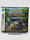 Pokémon Mystery Dungeon Explorers of Time Nintendo DS CIB Complete RPG