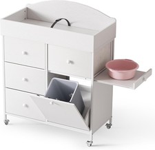 Baby Dresser Changing Table Storage Drawers Nursery