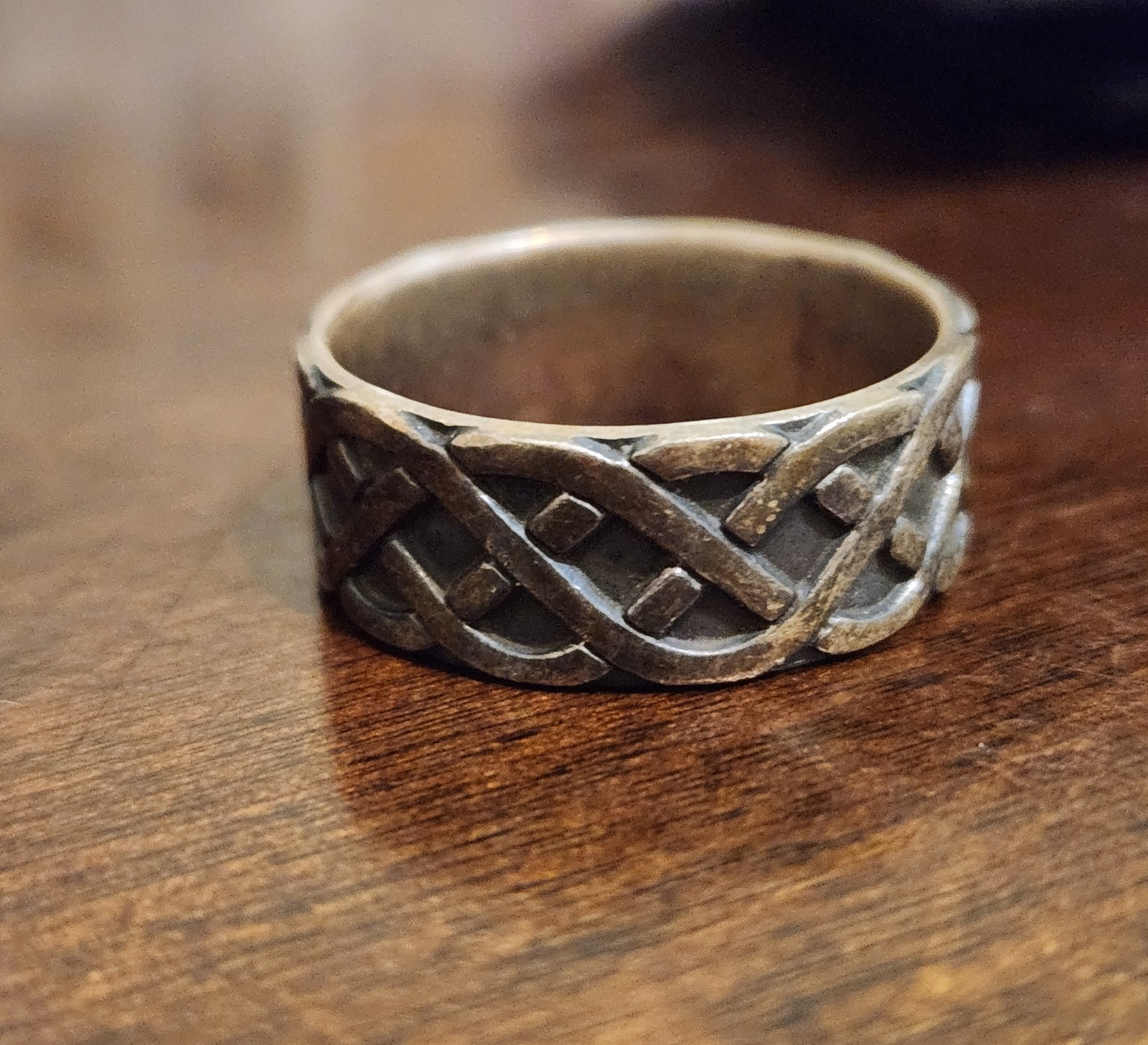 Signed 925 Sterling Silver Celtic Scroll Love Kno… - image 6