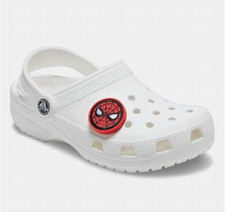 Crocs Jibbitz Charm Spider-Man Cartoon Face 3D New NWT