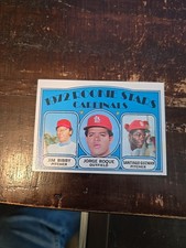 1972 Topps - 1972 Rookie Stars Jim Bibby, Jorge Roque, Santiago Guzman #316 (RC)