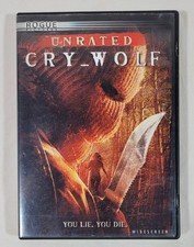 Cry Wolf DVD 2005 Unrated Lindy Booth Jared Padalecki Gary Cole Horror Slasher