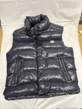 Moncler Tib Gilet Puffer Vest Size 2 Navy