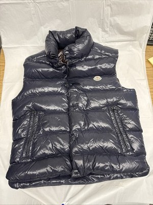 Moncler Tib Gilet Puffer Vest Size 2 Navy | eBay