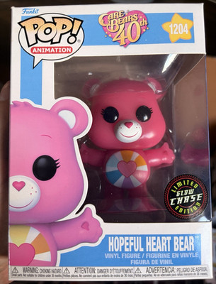 Funko Pop! Animation Care Bears 40th Hopeful Heart Bear Chase 1204 Vinylfigur