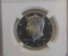 2004-S Silver Kennedy Half Dollar 50c NGC PF68 ULTRA CAMEO Free Post Tracking