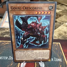 GOUKI CRESCORPIO • (Gouki Riscorpio) • Italian• SP18 IT017 • 1Ed • Yugioh