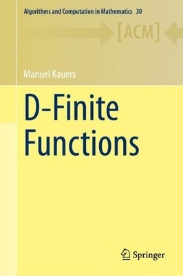 D-Finite Functions - 9783031346514