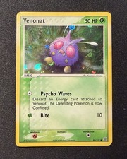 Venonat 84/112 FireRed & LeafGreen Reverse Holo Common Pokemon Card LP on eBay