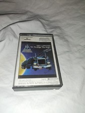 Vintage Def Leppard On Through The Night Music Cassette Tape 1980 Phonogram Ltd