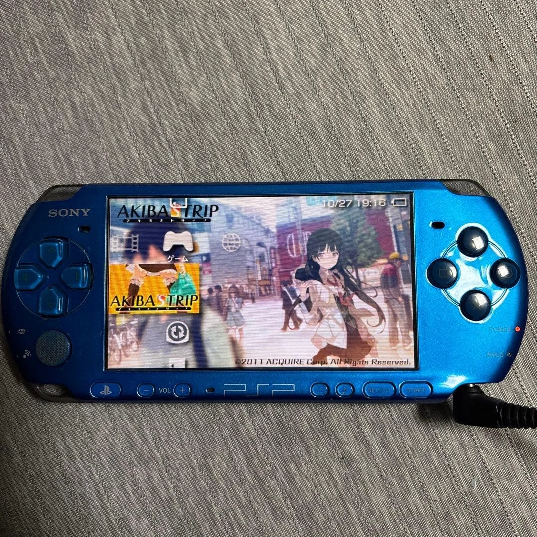 Sony PSP NTSC-J Blue Video Game Consoles for sale | eBay