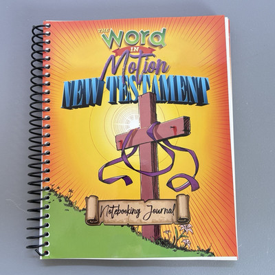 Apologia The Word in Motion New Testament Notebooking Journal Homeschool