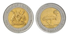 Uganda 1000 Shillings, 2012, KM #278, VF-Very Fine, Commemorative