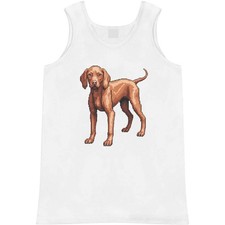 'Pixel Style Vizsla Dog' Adult Vest / Tank Top AV060590