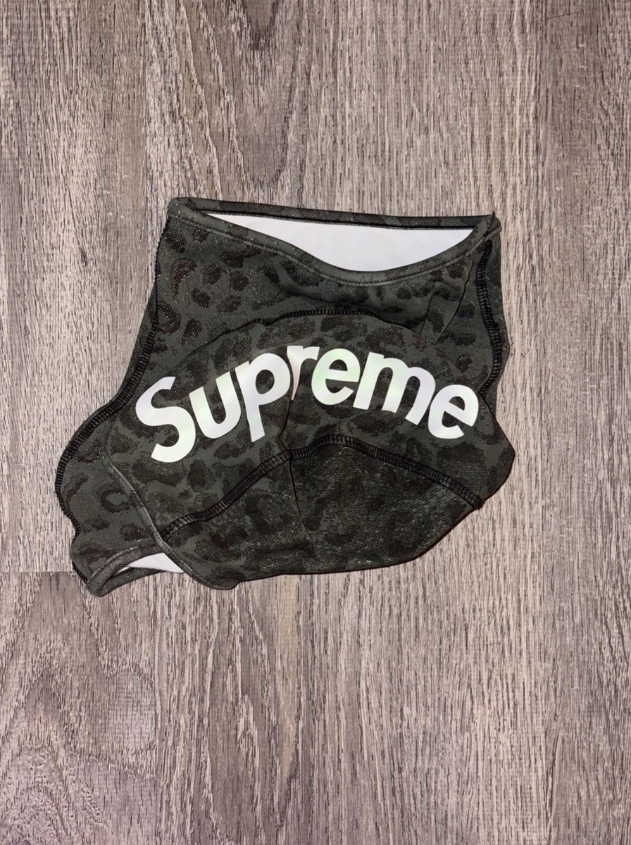 Supreme HEAT REACTIVE Balaclava (Leopard Print) ~ Brand New Ski