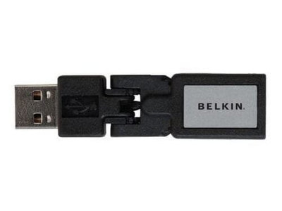 Belkin Flexible USB Cable Adapter - USB adapter - USB (M) to USB (F) - black