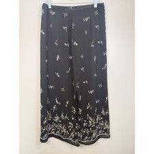 Kathie Lee Womens Vintage Skirt 14 Floral Paisley Y2K Boho Fairy Cottagecore