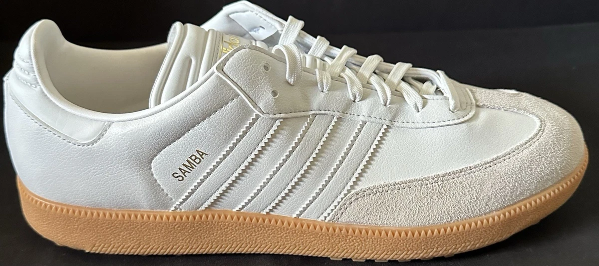 Adidas Samba Spikeless Golf Crystal White Gum for sale | eBay