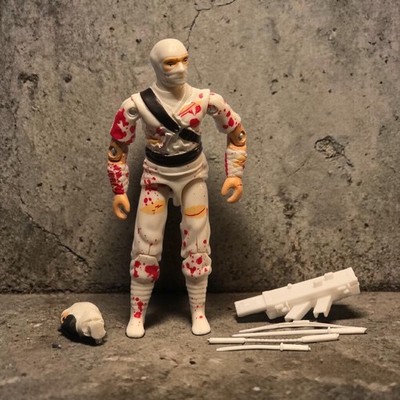 Storm Shadow Battle Damaged v1 1984 Tribute Ninja Black Major G.I. Joe GI Joe