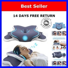 Memory Foam Cervical Pillow Neck Support Contour Ergonomic Pillow