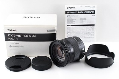 Exc++++ Sigma 17-70mm f2.8-4 DC Macro OS HSM Contemporary For Nikon F #3682