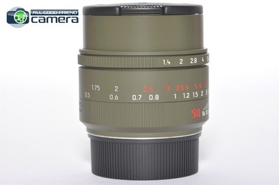 Leica Summilux-M 50mm F/1.4 ASPH. II Lens 'Safari' Edition 11736